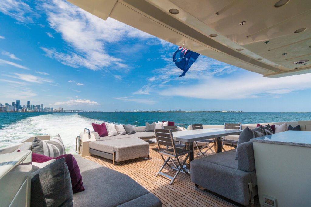 103’ Azimut with Jet Ski and water toys