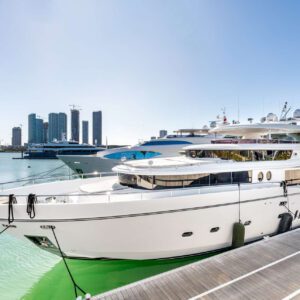 103’ Johnson with Jacuzzi and 2 Jet Skis