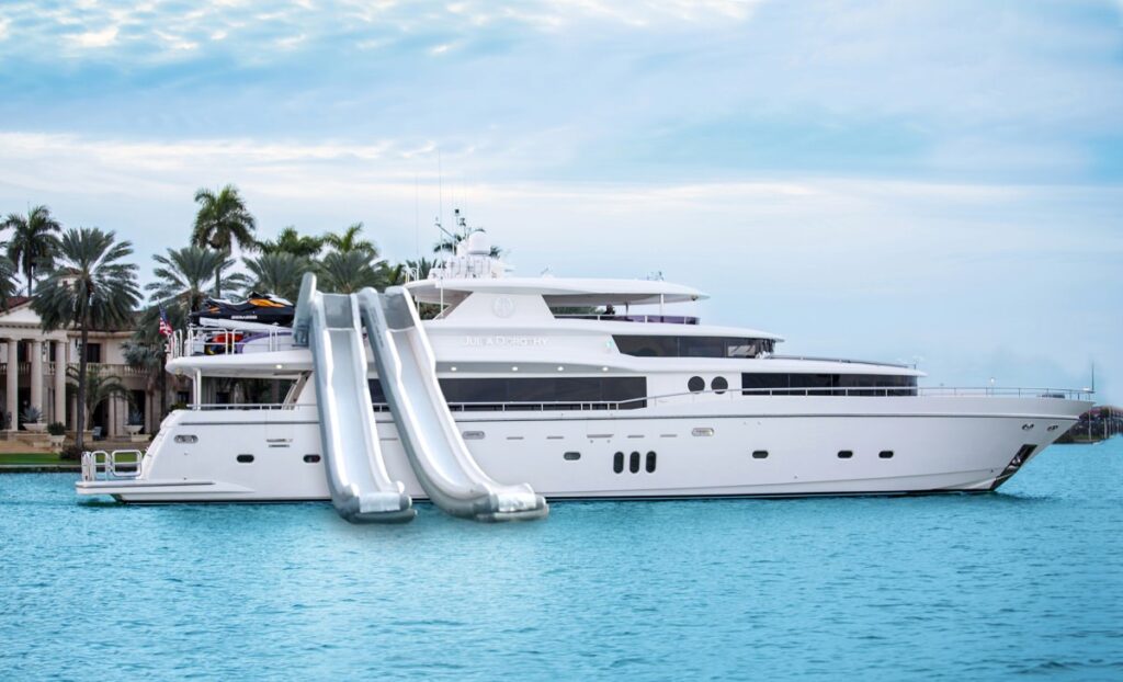 103’ Johnson with Jacuzzi and 2 Jet Skis