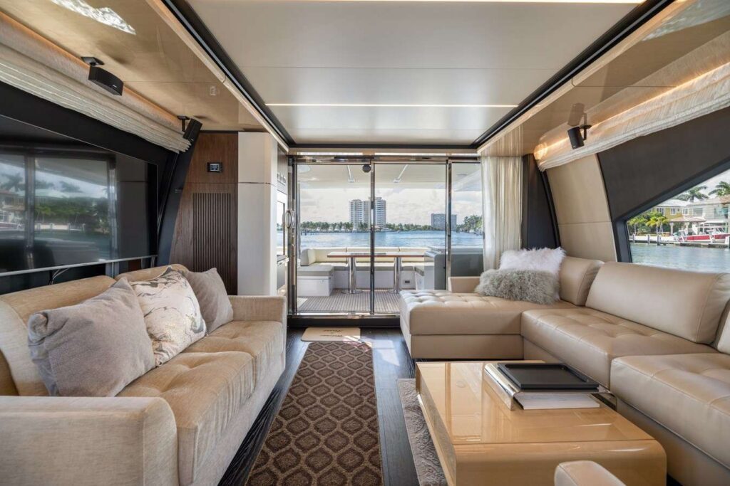 Azimut 70’ with Jet Ski