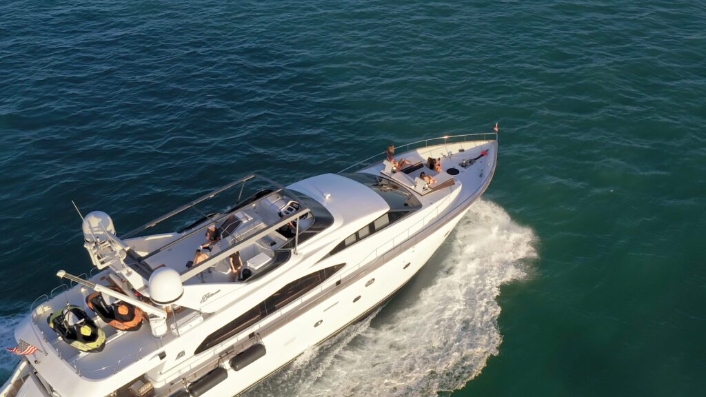 85’ Azimut with Jet ski