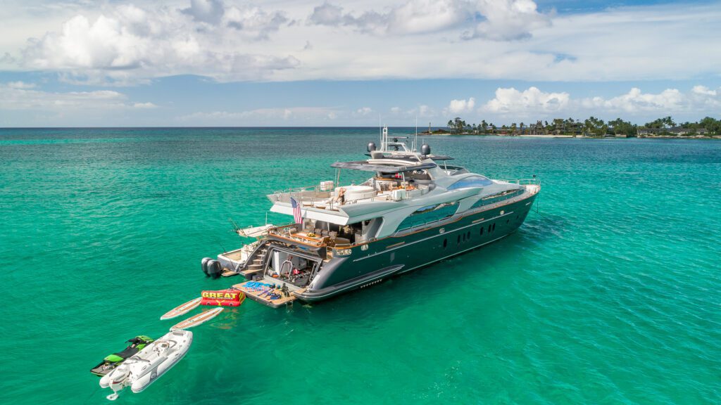 116 ‘ Azimut with Jacuzzi , Jet ski and water toys